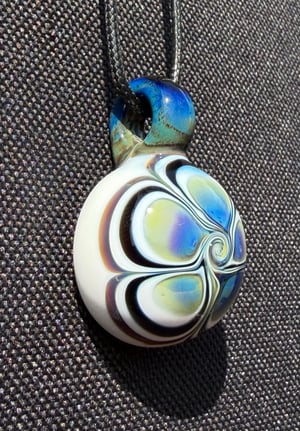 Image of Dot Stack Flower Pendant