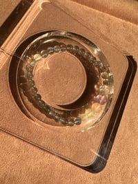 Image 5 of Labradorite bracelet 灰月光彩珠手链