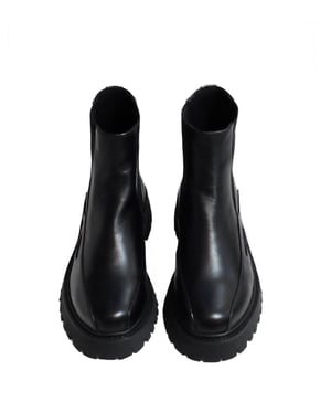 CLAF LEATHER BLACK RAZER BOOT (UNISEX)