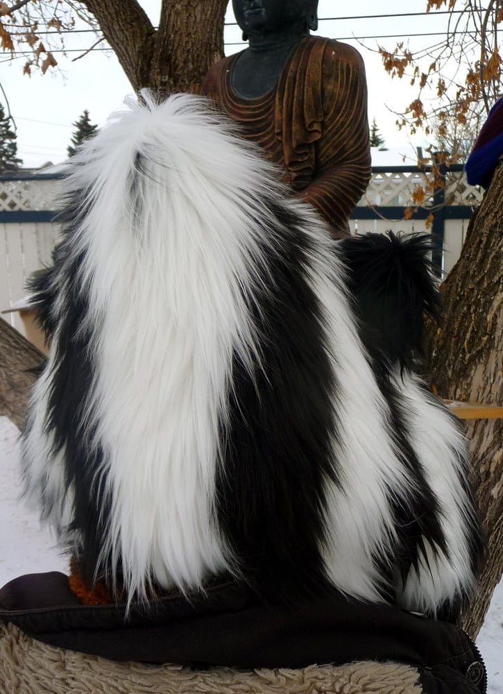 Image of Stripy Black/White Bolli Bear