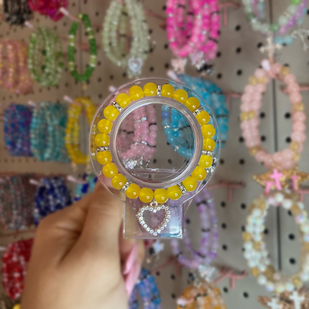 Image of Diamond Heart Yellow