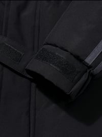 Image 5 of REVERSE TRAPFITTED PUFFER (EMBROIDERED) - BLACK