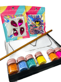 Image 4 of Fuschia Butterfly Beading Kit