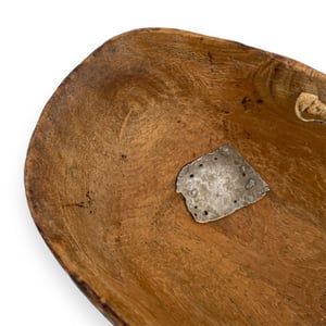 Image of VINTAGE AFRICAN WOODEN BOWL