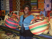 Image of Round Ghana Basket