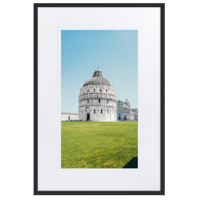 FRAMED PISA HISTORY ART PRINT BY ANELKA WHO