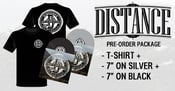Image of Distance - Half Of What You See 7" and shirt