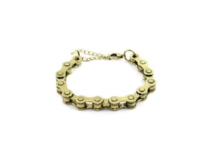 Image of Gold Bike Chain Bracelet