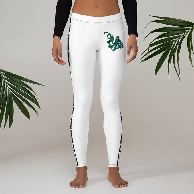 Image of YStress Women's Exclusive Philly Eagle and Black Leggings