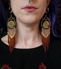 Image 2 of Brass ammonite 