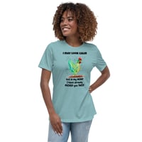 Image 9 of Women's Relaxed T-Shirt,  Chicken Pecked Shirt | Funny Chicken Humor Graphic Tee