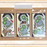 Image 2 of Mushroom Kingdom Froggo Vinyl Sticker Pack
