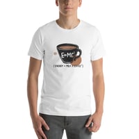 Image 1 of Retro Coffee E=mc2   Unisex t-shirt