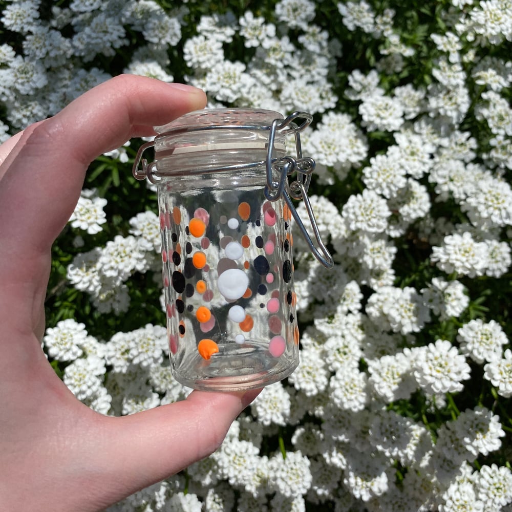 Image of calm sunset stash jar