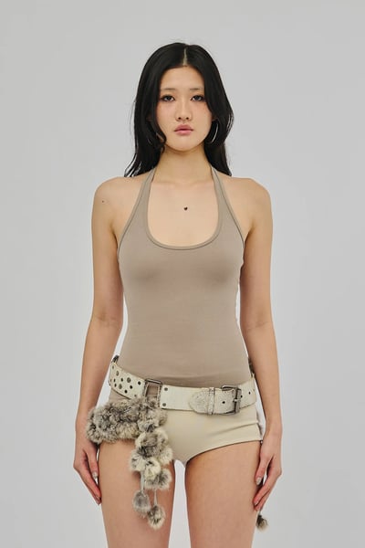 Image of GHOSTBOY - Scoop Halter (Stone)