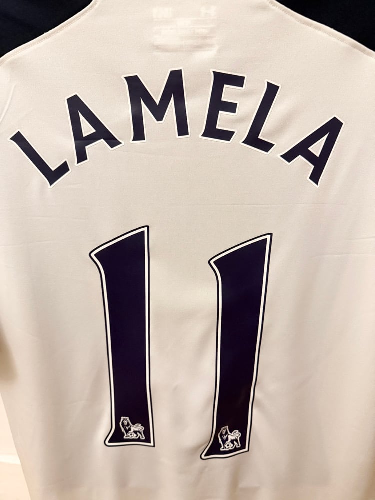 Image of PRE ORDER: Tottenham Hotspur "LAMELA 11' 2016/17 Home Shirt + PL patches (L)