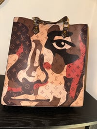 Image 2 of Face it She’s Hot LV Brown & Tan Tote 