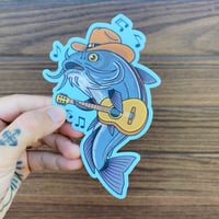 Catfish Leroy Sticker