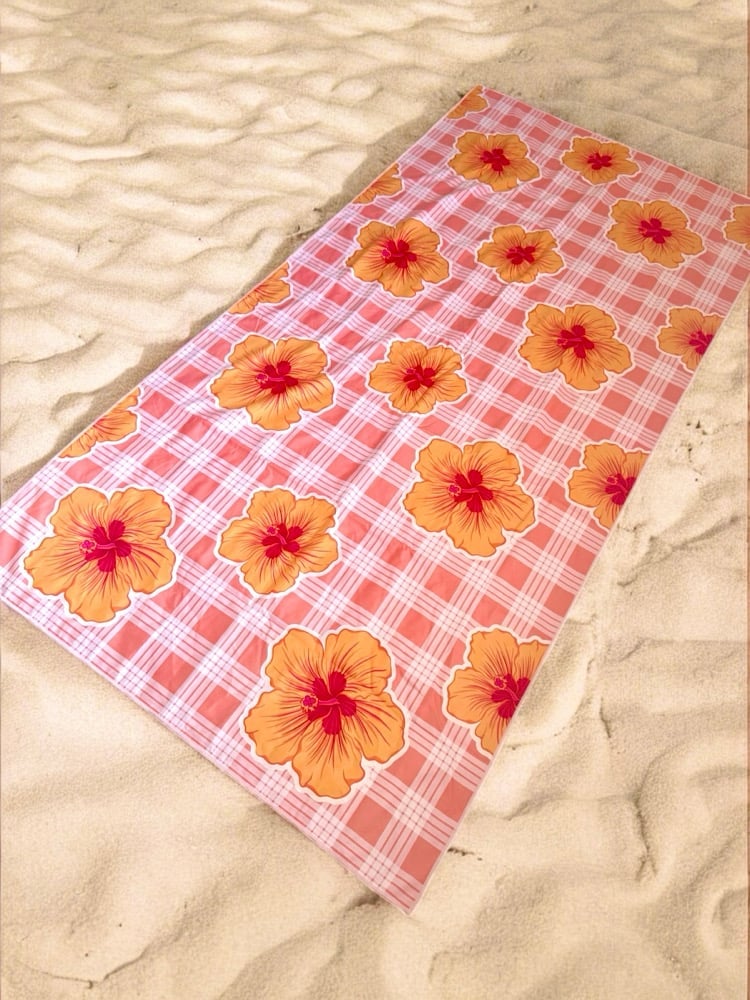 Image of Hibiscus Microfiber Towel