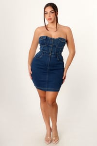 Image 1 of Naj Denim Dress 