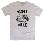 Image of Smallville T-Shirt Logo- white/ black