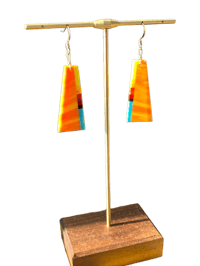 Image 2 of Desert Sky Inlay Earrings 