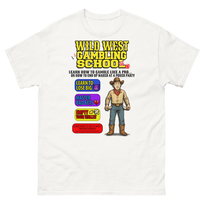 WWD GAMBLING SCHOOL (WHITE)