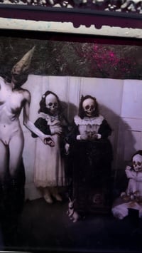 Image 10 of ‘LACRIMOSA’ HAND EMBELLISHED PRINT [ UNIQUE PRINT - { 1/1 } ] 2025