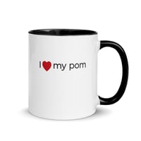Image 2 of Pomeranian Mug with Color Inside