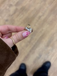 Image 3 of Citrine Edgy Wishbone