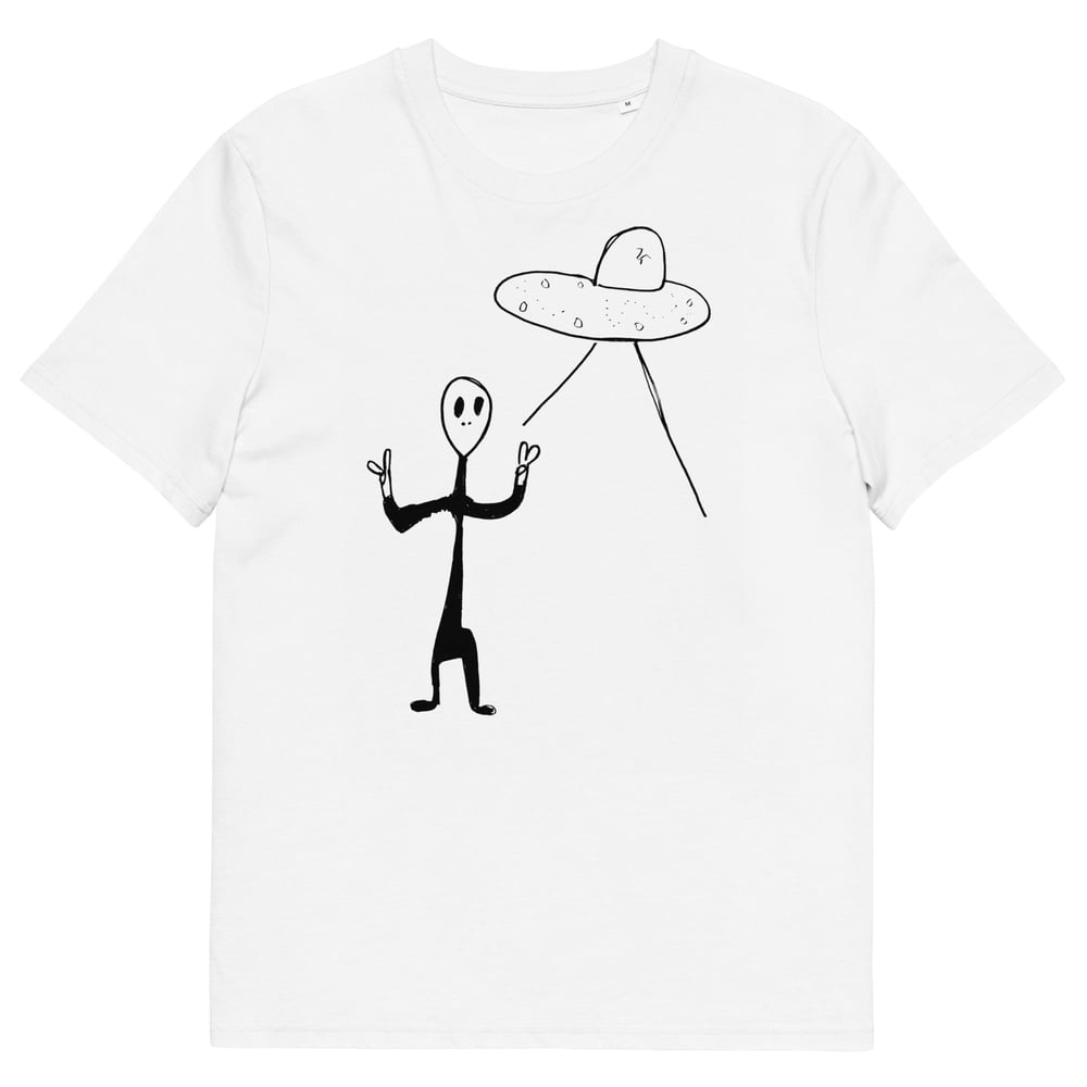 Welcome To Earth - Unisex organic cotton t-shirt