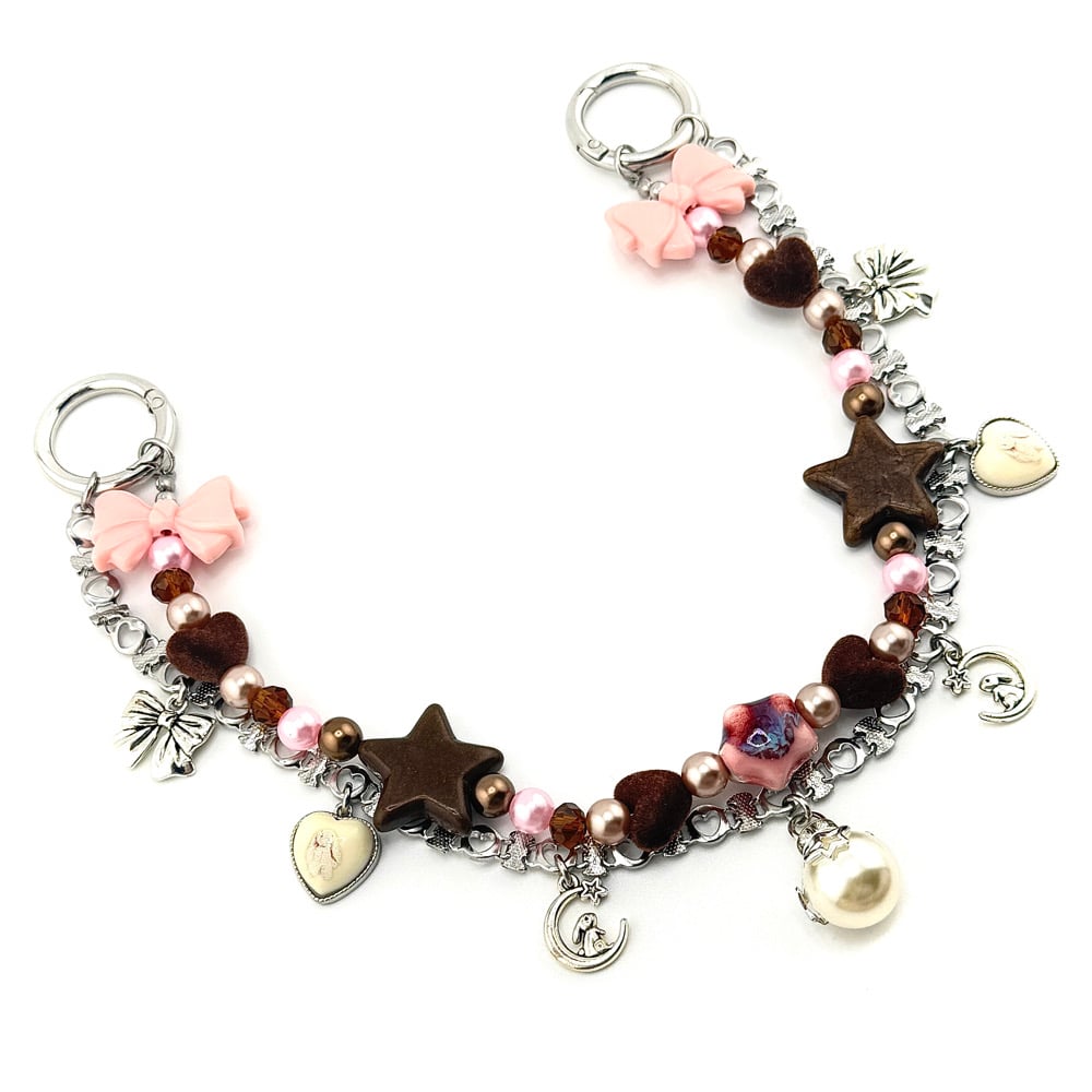 Image of Bashful Heart Bag Chain 