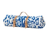 Image of Marine Jaguar Hide Beach Towel - Classic strap