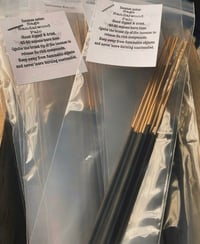 Image 3 of Hand dipped Incense - Natural Aromatherapy - meditation - Cleansing - organic