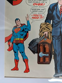 Image 3 of 1976 Vintage Superman #296 Framed Comic | 50 Year Old DC Wall Art | Bronze Age Key Storyline