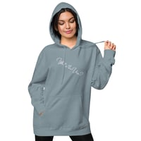 Image 15 of What's The Use Embroidered Unisex Pigment-Dyed Hoodie