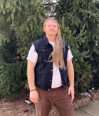 Image of Large/XL Intranced Denim Vest