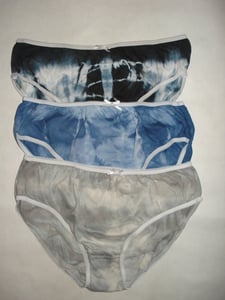 Image of tie-dye cotton pants