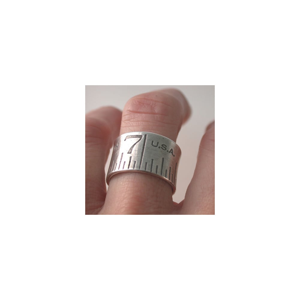 Image of wide ruler ring