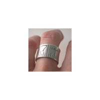 Image 2 of wide ruler ring