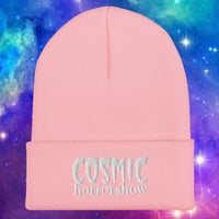 Image 4 of Cosmic Horrorshow Cuffed Beanie