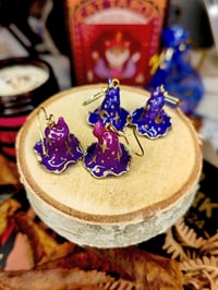 Image 1 of Kolczyki wiedźmowe kapelusze 