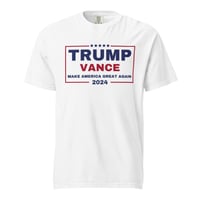 Image 1 of Trump Vance 2024 Official Comfort Colors - Unisex garment-dyed heavyweight t-shirt