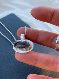 Image 1 of Rutilated Quarts Oval Pendant 