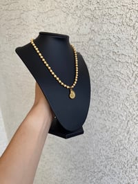 Image 3 of Golden Driftwood Necklace 