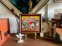 Image 1 of Brazilian Naive Oil Painting on Canvas