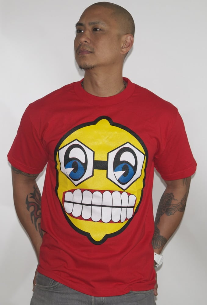 Image of mad lemon head t-shirt