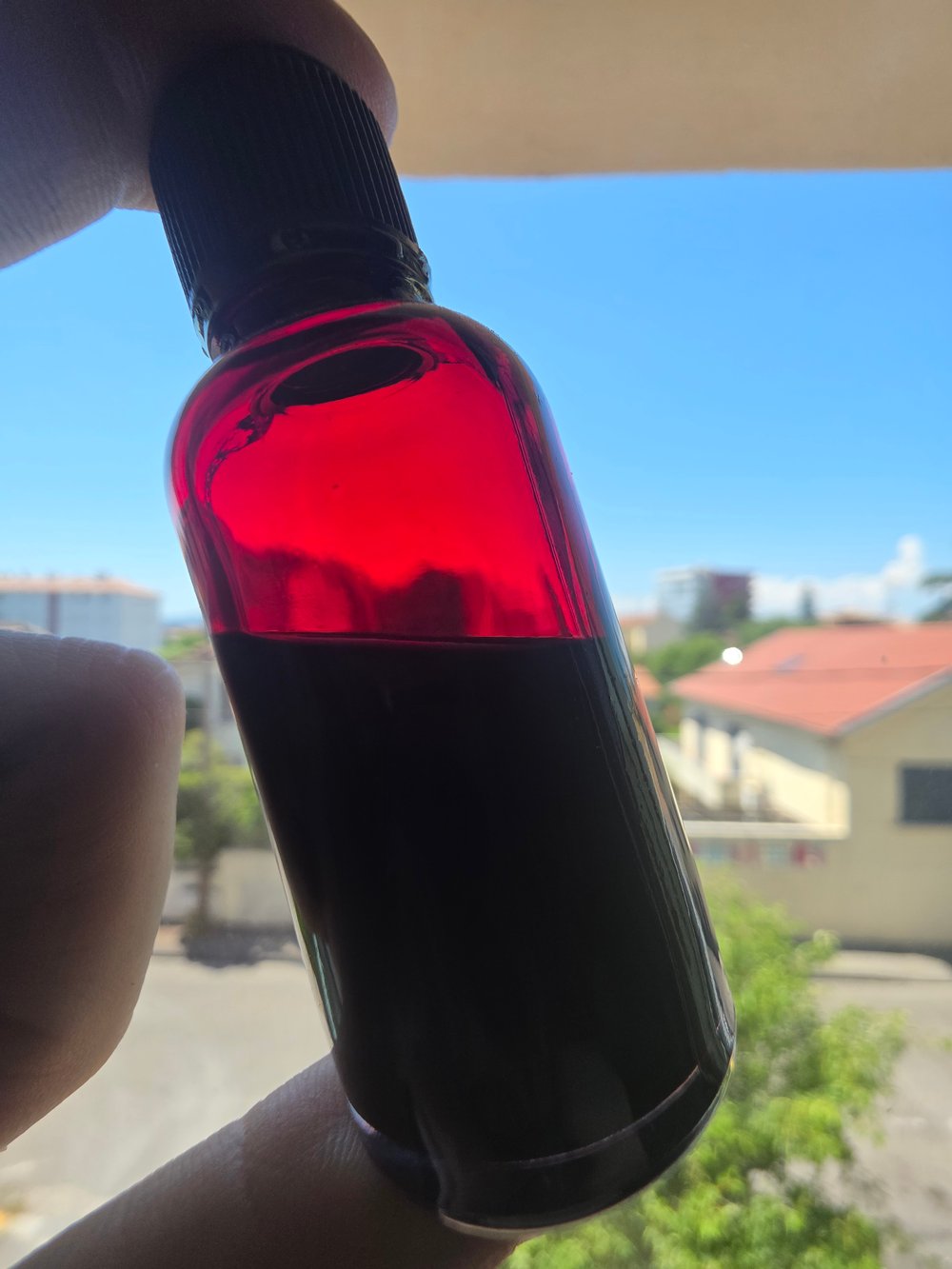 Red clearcoat tint 