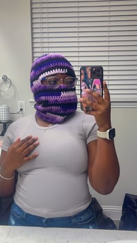 Image 1 of Crochet ski mask
