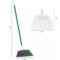 Image 9 of Libman Extra-Large Precision Angle Broom and Dustpan Set